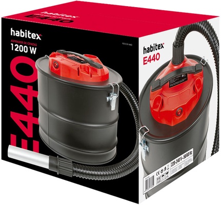 Habitex Aspirador de Cenizas E440 1200w